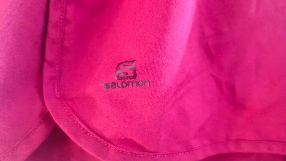 Salomon AdvancedSkin ActiveDry Running Shorts Red Size L